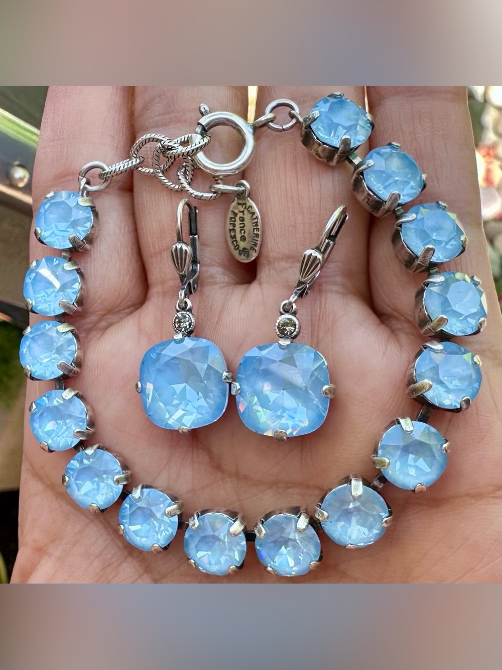 Brand New Catherine Popesco Bracelet & Earrings